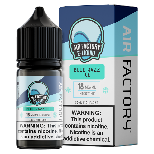 Blue Razz Ice Air Factory Salt