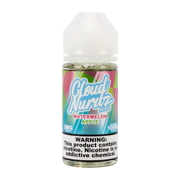 Iced Watermelon Apple by Cloud Nurdz 100mL