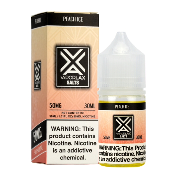 Peach Ice VaporLax Salt