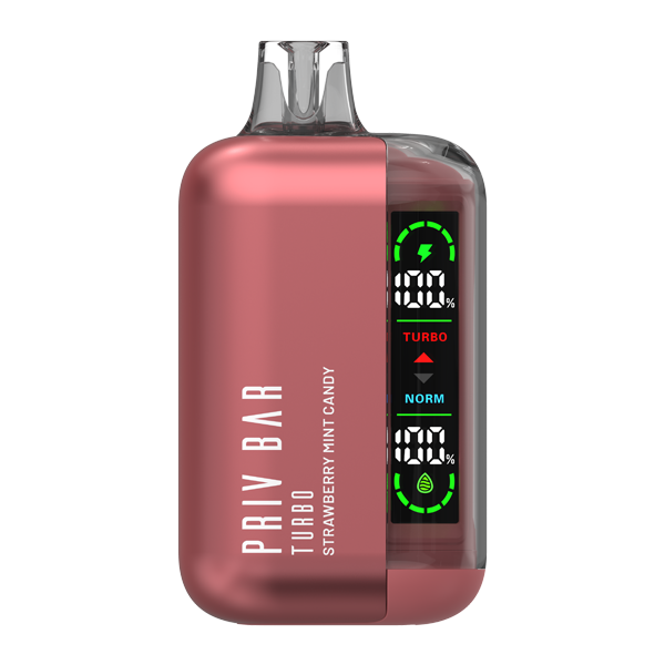 Strawberry Mint Candy Priv Bar Turbo