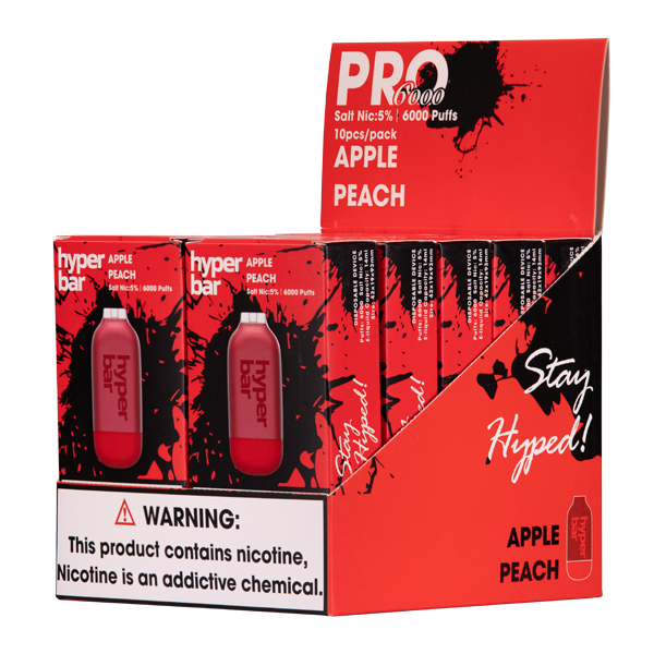 Apple Peach Hyper Bar Pro 6000