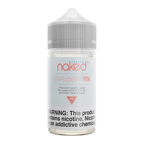 Strawberry Pom Naked Menthol Vape Juice