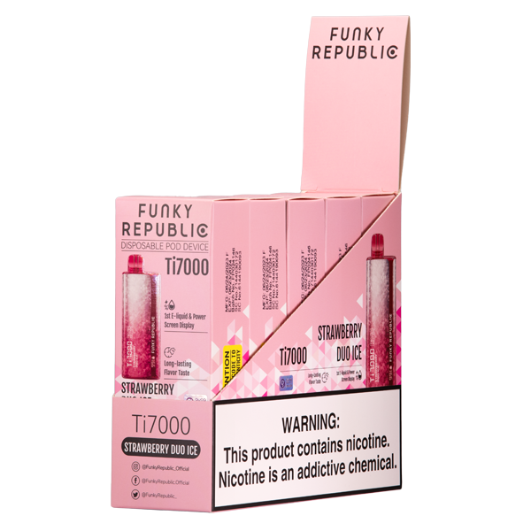 Strawberry Duo Ice Funky Republic Ti7000